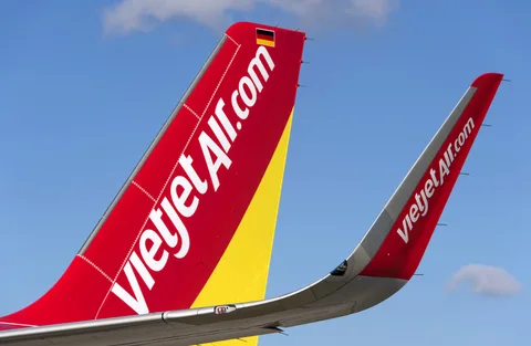 Thai Vietjet aircraft tail